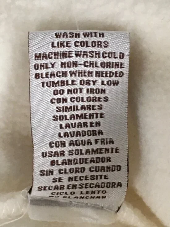 LeModa Poncho Women One Size Fits All White with Gray White Leopard Print New - Picture 9 of 15